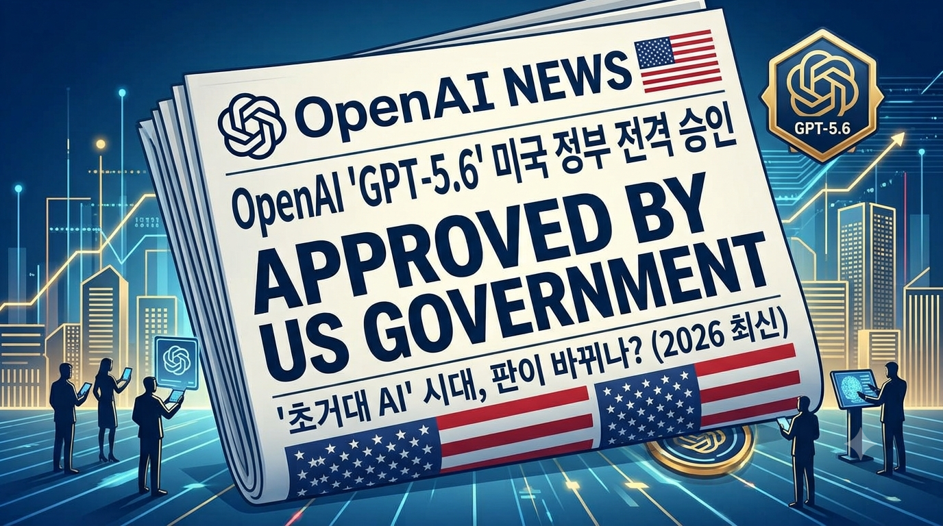 OpenAI에 무슨 일이? 미국 정부가 GPT-5.6 승인…AI 시장 판이 바뀔까? (2026 최신)